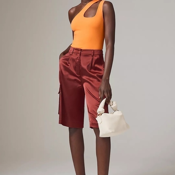 Anthropologie Hutch Pleated Utility Shorts - Picture 3 of 4